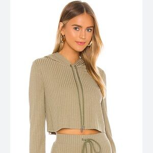 Camila Coelho Adana Top in Sage Green